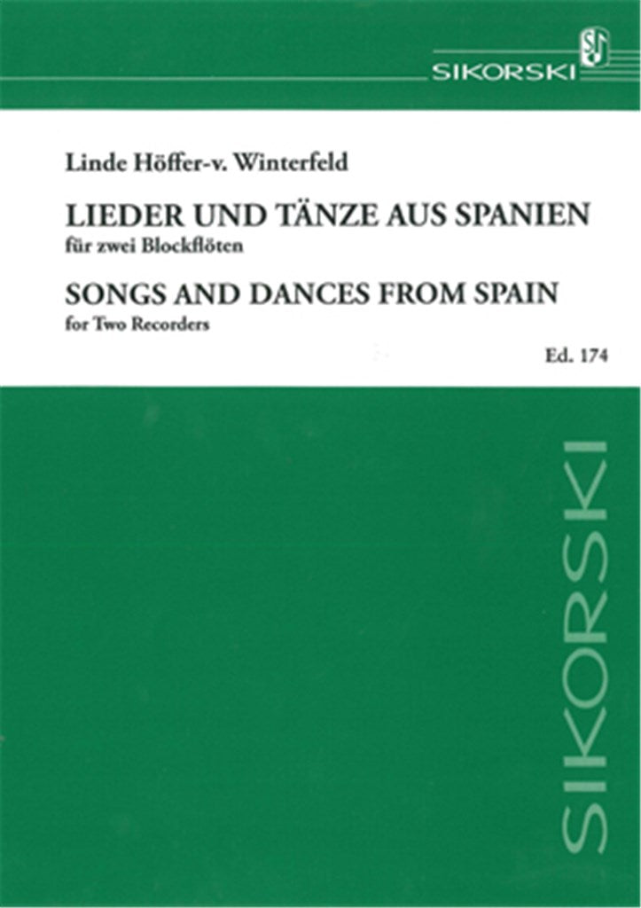 Lieder & Tanze Aus Spanien