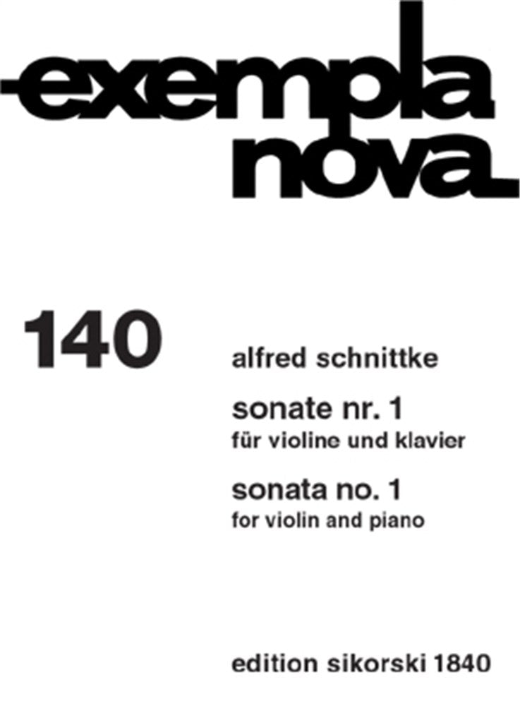 Sonate Nr. 1 (Violin and Piano)