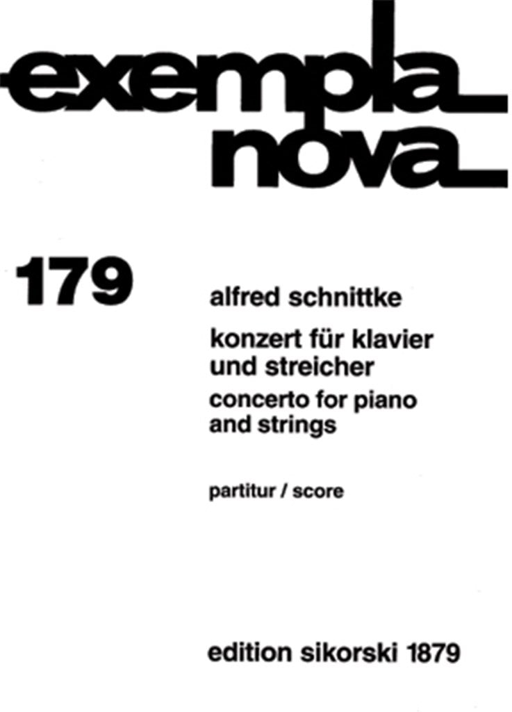 Concerto for Piano, String Orchestra (Study Score)