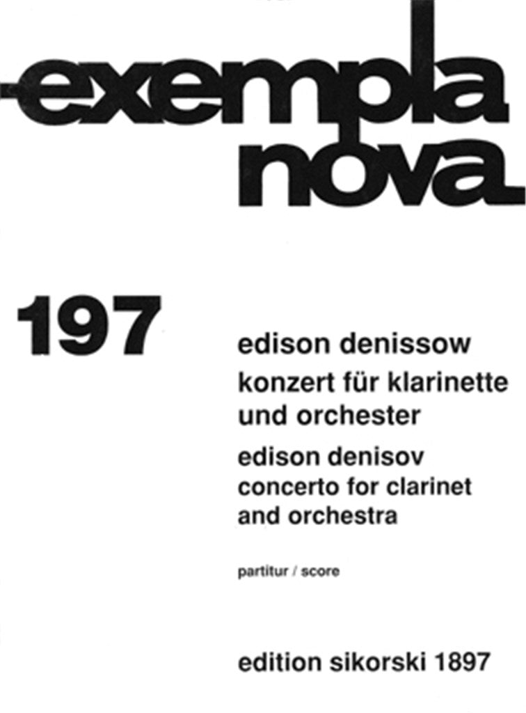 Concerto (Clarinet and Orchestra)