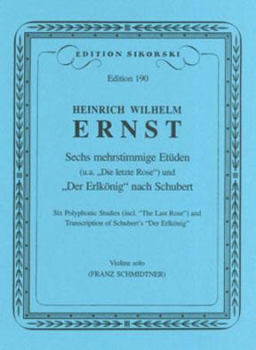 Six Polyphonic Studies and Transcription of Schubert's "Der Erlkönig"