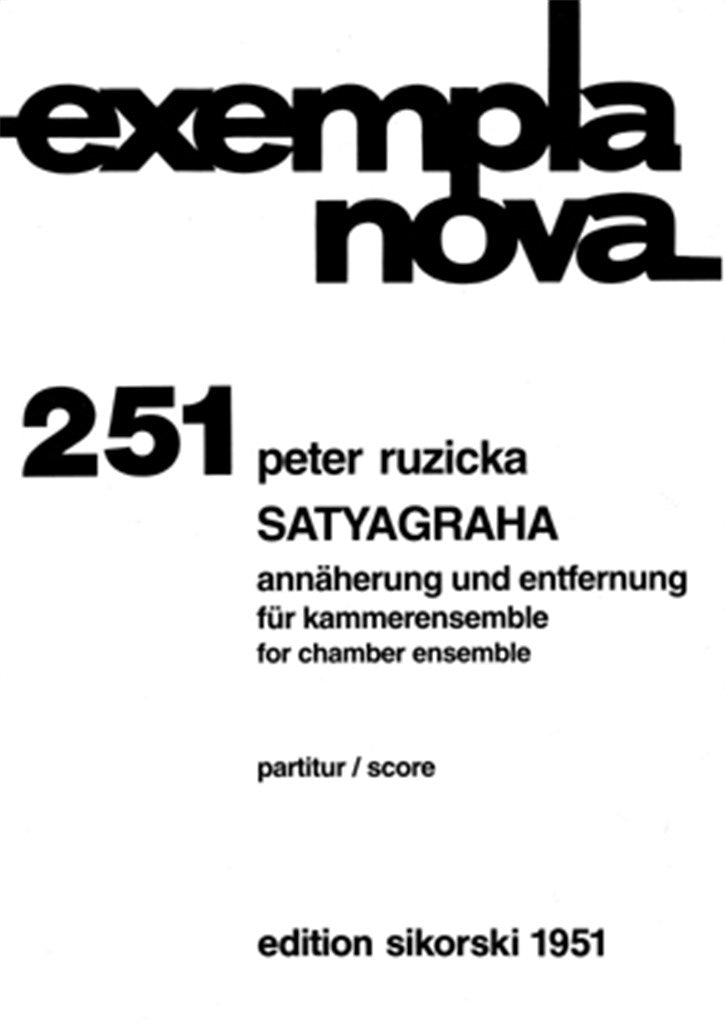 Satyagraha (Chamber Ensemble)