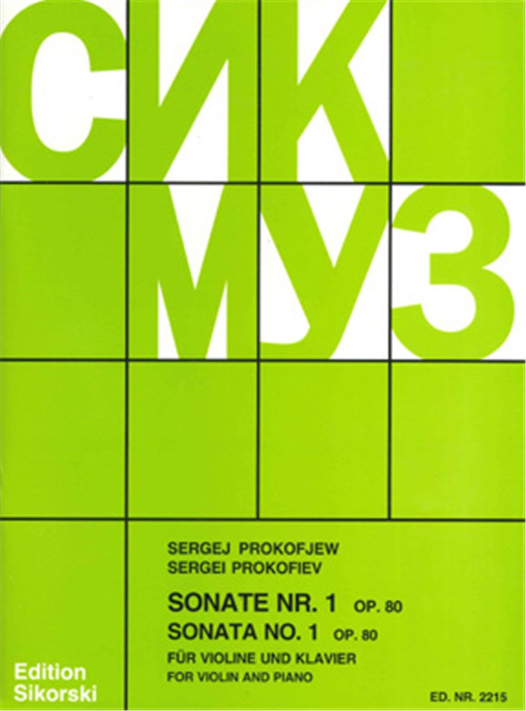 Sonata N. 1 Op. 80