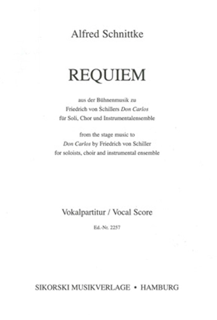 Requiem (Vocal Score)