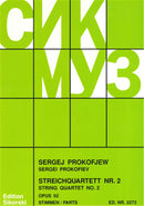 Streichquartett Nr. 2 auf kabardinische Themen (Set of Parts)