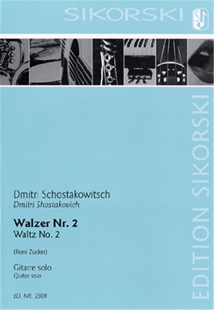 Walz Nr. 2 aus der Suite Nr. 2 für Jazz-Orchester (Guitar)