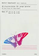 30 Piano Pieces for Young Players op. 27, Book 3