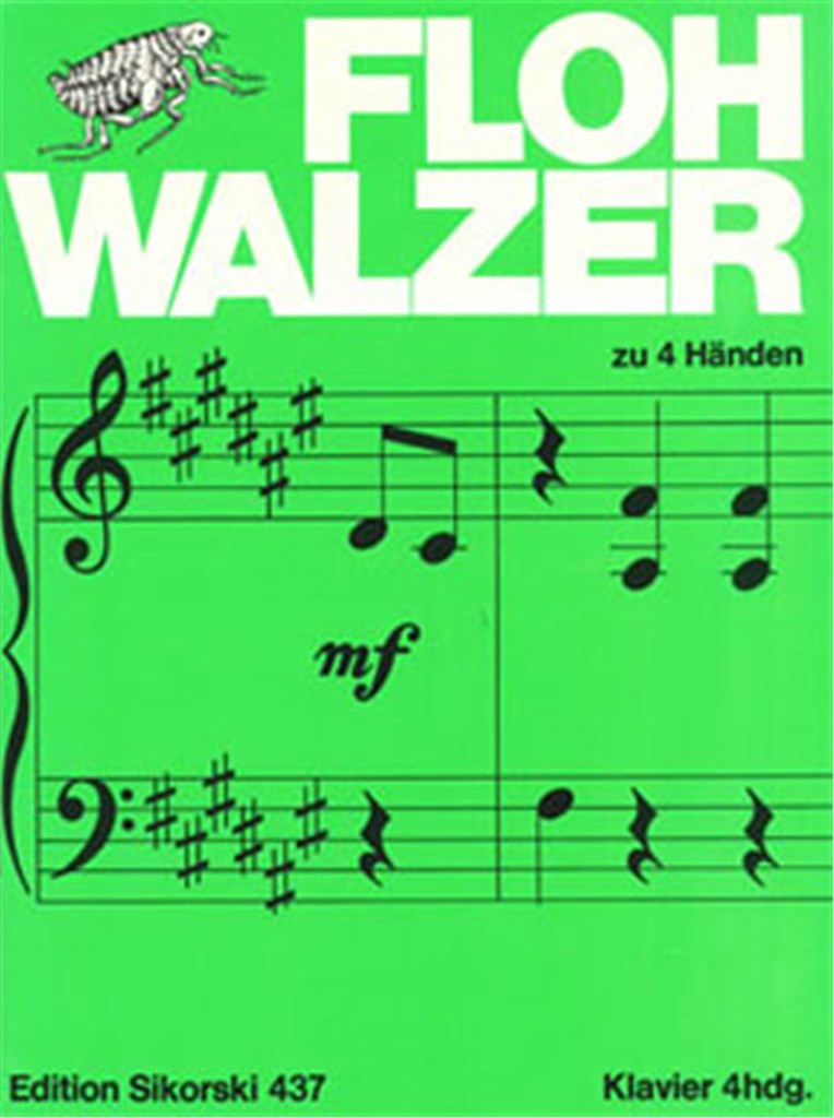 Flohwalzer (Piano, 4 Hands)