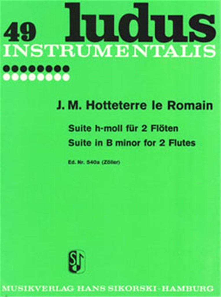 Suite in B minor - Suite h-moll für 2 Flöten