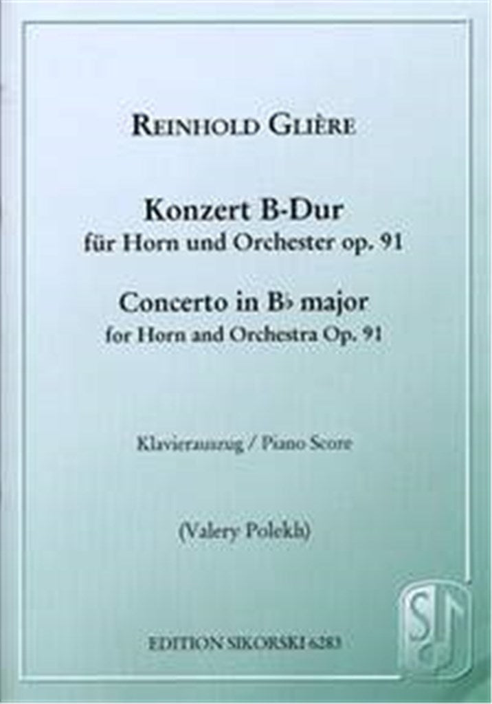 Concerto for Horn and Orchestra B flat major Op.91