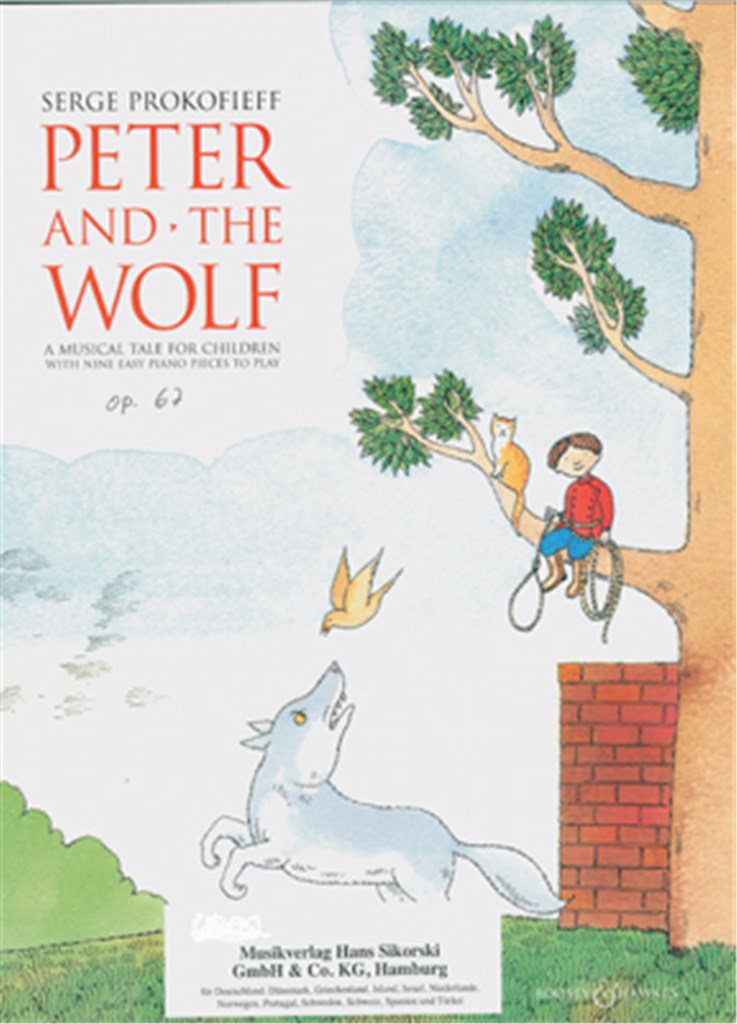 Peter and the Wolf, Op. 67 (9 easy piano pieces)