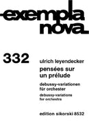 Pensées sur un prélude