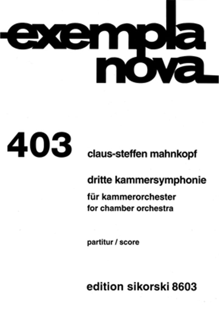 Kammersymphonie Nr. 3