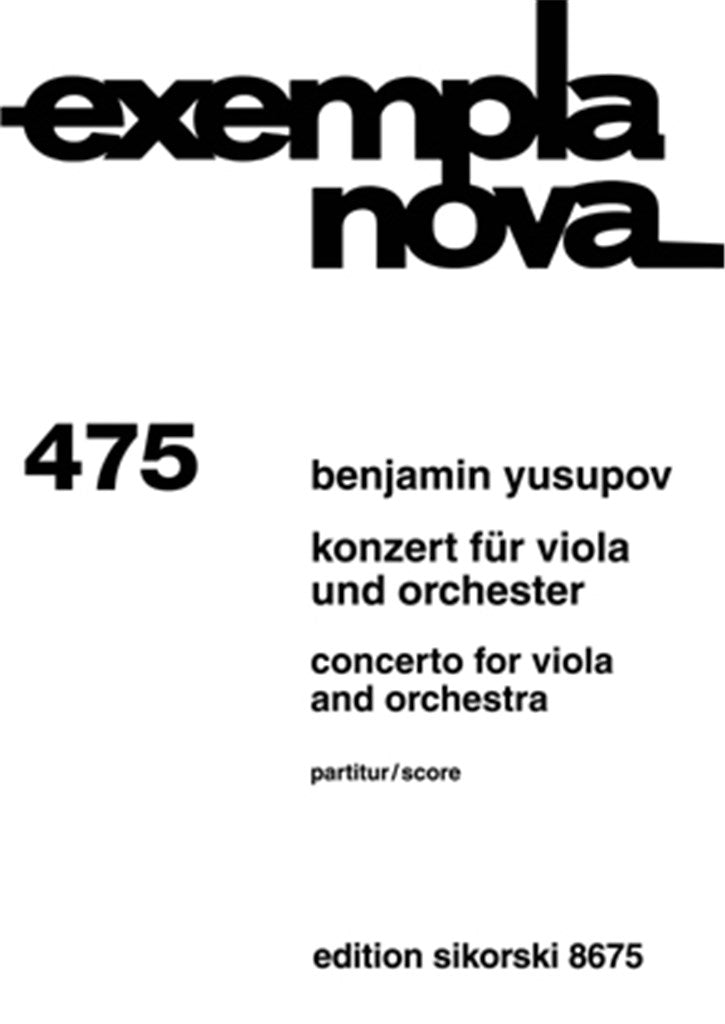 Konzert (Viola and Orchestra)