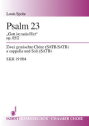 Drei Psalmen op. 85, 2. Psalm 23 Gott ist mein Hirt