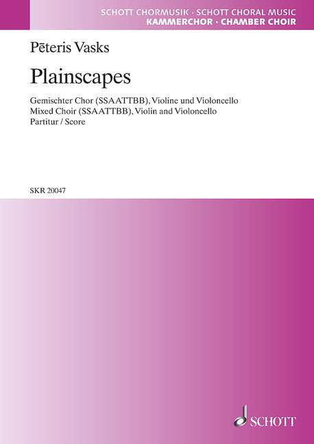 Plainscapes (score for voice and/or instruments)