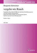 vergehn wie Rauch (score)