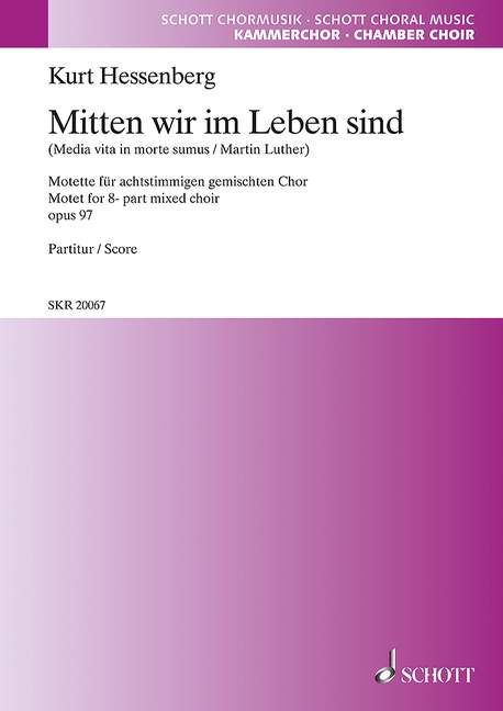 Mitten wir im Leben sind op. 97