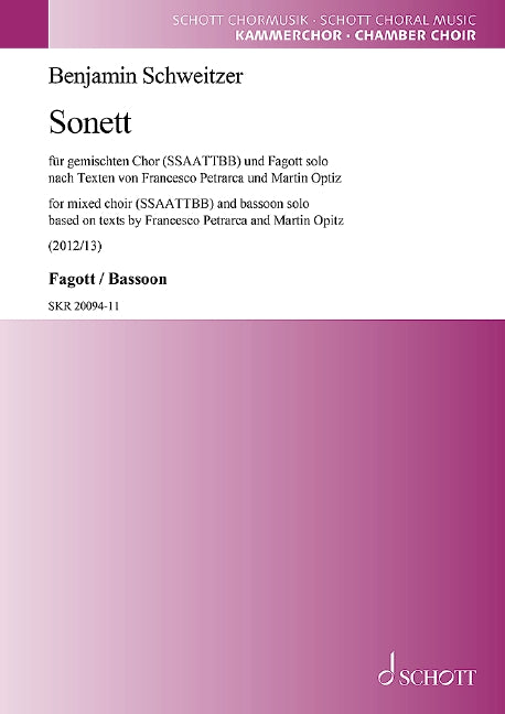 Sonett (Solo Bassoon part)