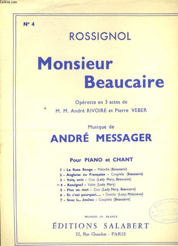 Anglaise Ou Francaise Varioustes Chant Seul