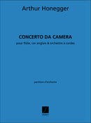 Concerto Da Camera Partition Flute Cor-Ang. Et