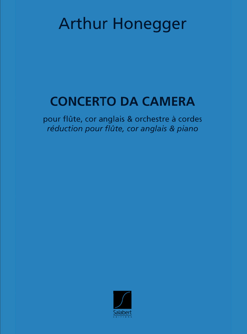 Concerto Da Camera Flute-Cor-Ang-Piano Reduction