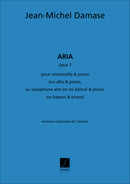 Aria Opus 7 pour violoncelle et piano