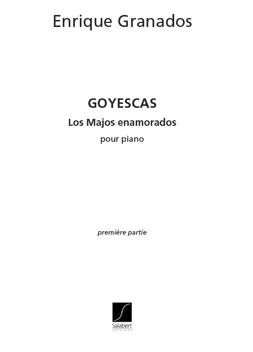 Goyescas Vol.1 Piano