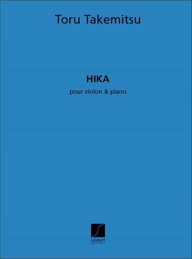 Hika Pour Violon et Piano