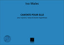 Cantate Pour Elle Sop. Voix Harpe et Bande