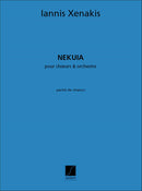 Nekuia Choeur et Orchestre Partie Choeur
