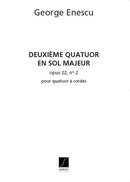 Quatuor à cordes en sol Majeur Op. 22 no. 2 (1951) (Score)