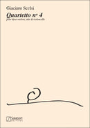 Quartetto N 4 2 Violons Alto et Vlc (Score)