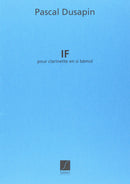 If Pour Clarinette Seule