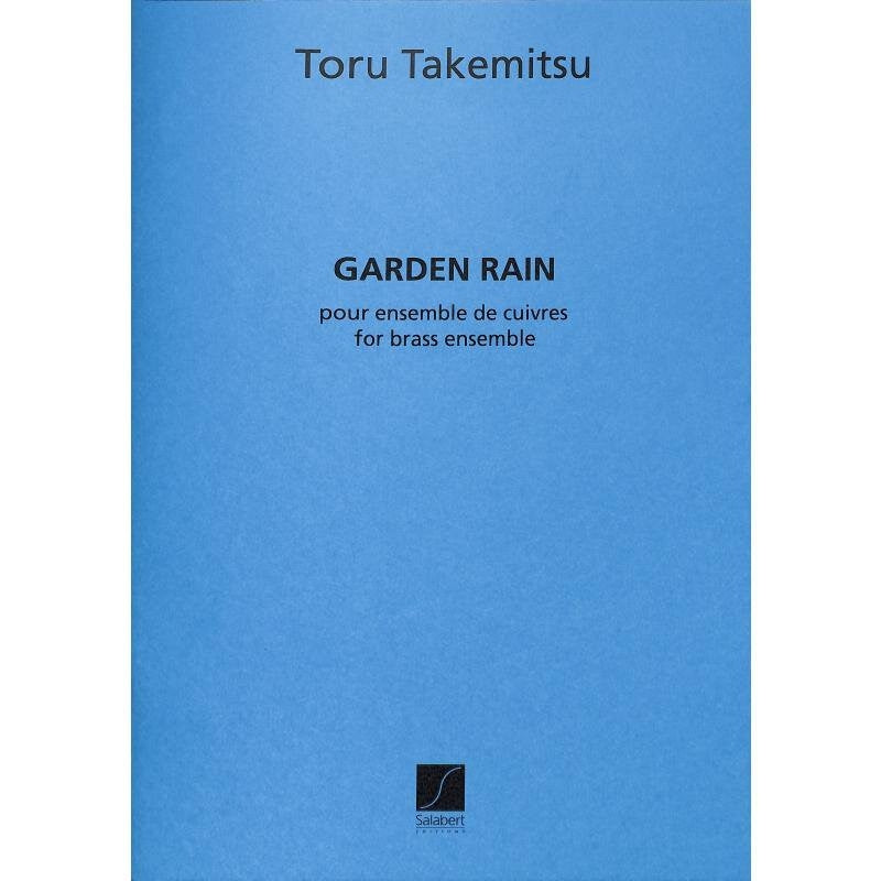 Garden Rain Pour Ensemble de Cuivres (Score)