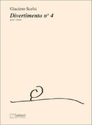 Divertimento N 4 Violon Seul