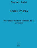 Konx Om Pax Choeur (Vx-Mx) Partie Homme