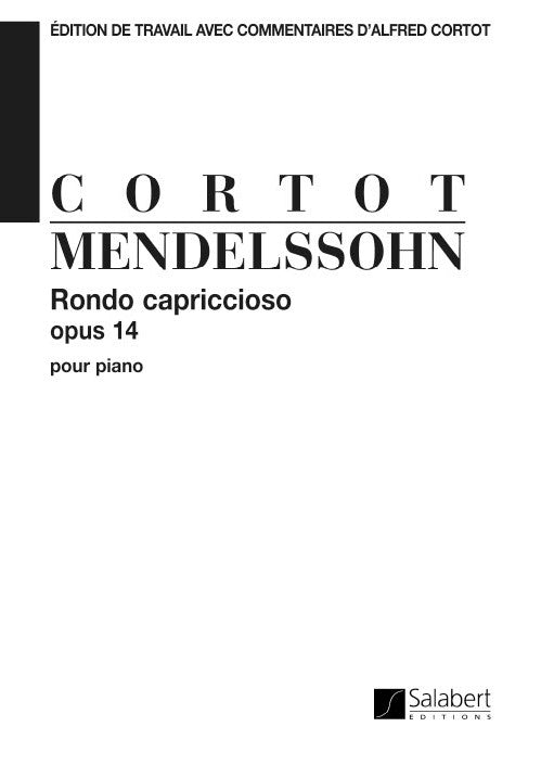 Rondo Capriccioso Opus 14 - Pour Piano (Cortot)