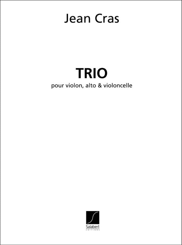 Trio, Pour Violon, Alto et Violoncelle