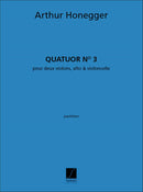 Quatuor à cordes no. 3 (Score)