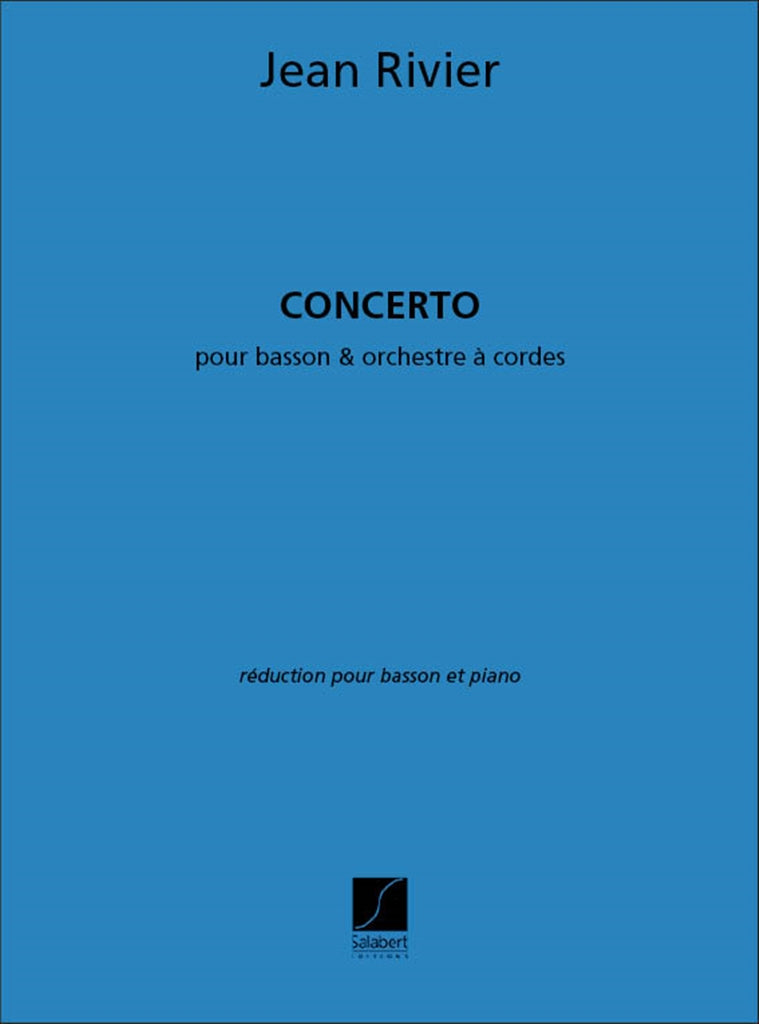 Concerto Basson-Piano Reduction