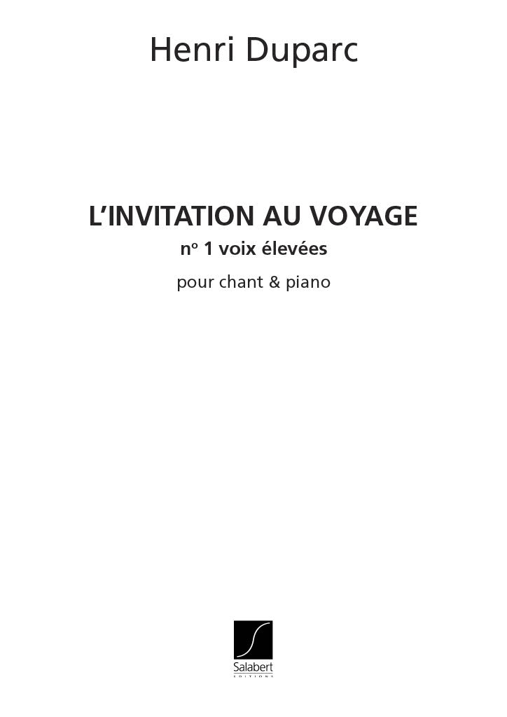 Invitation Au Voyage N 1
