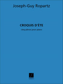 Croquis D'Ete Piano Recueil