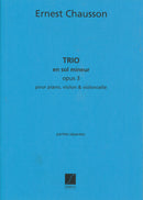 Trio En Sol Mineur, Opus 3