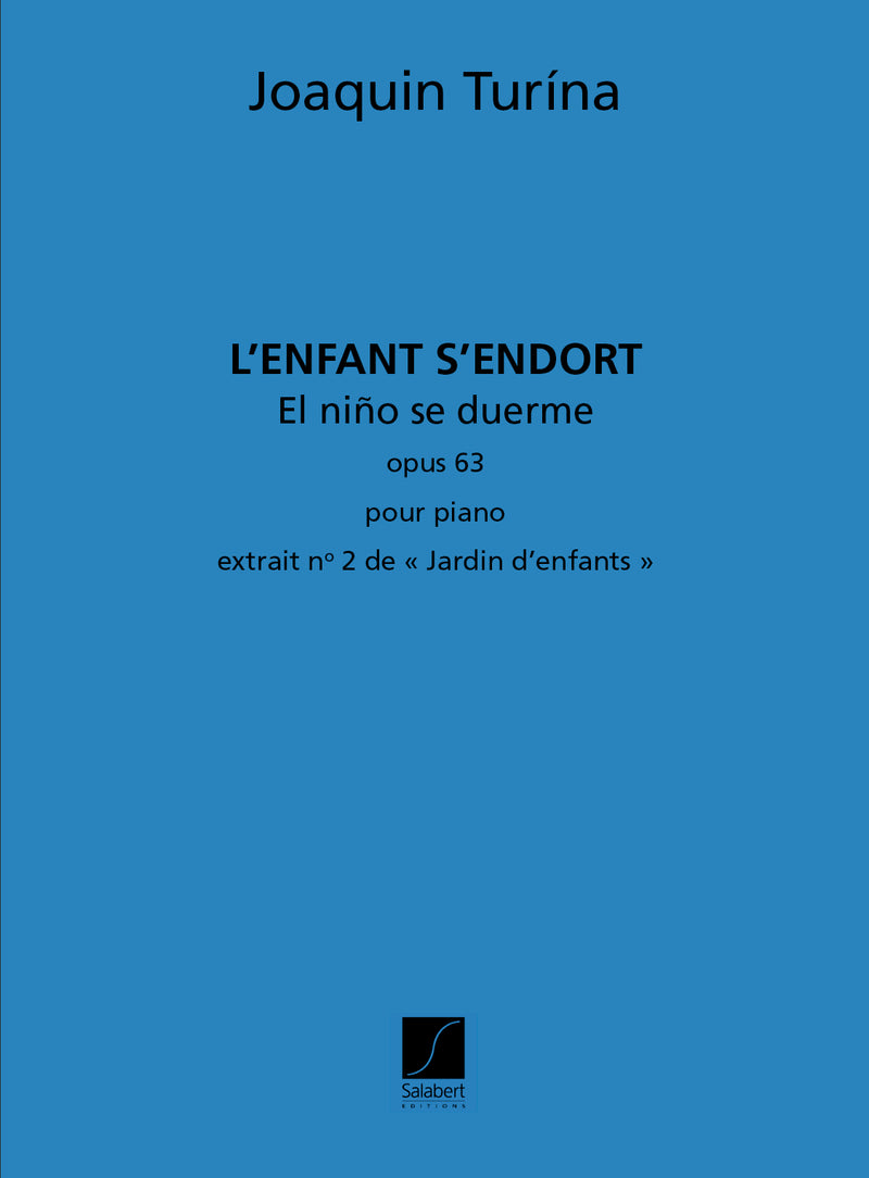 L'Enfant S'Endort N 2 Jardins D'Enf. Piano