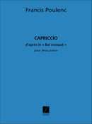 Capricciod'Apres Le Bal Masque2 Pianos Reduction