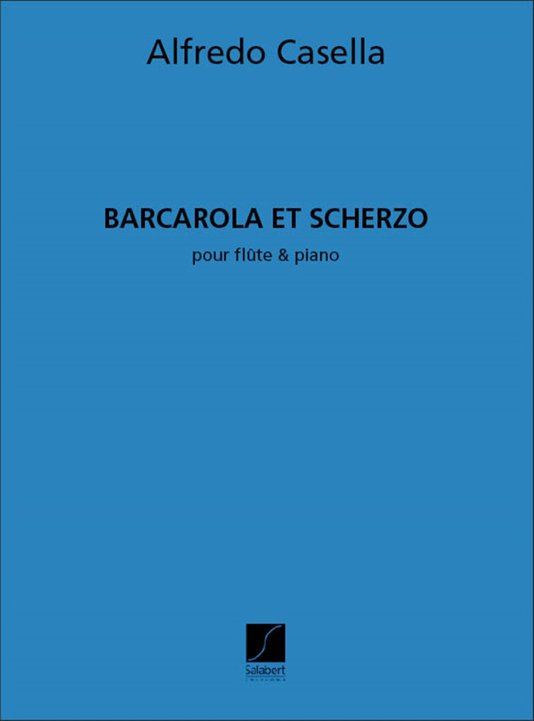 Barcarola et Scherzo Flute-Piano