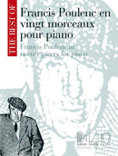 Francis Poulenc in Twenty Pieces for Piano