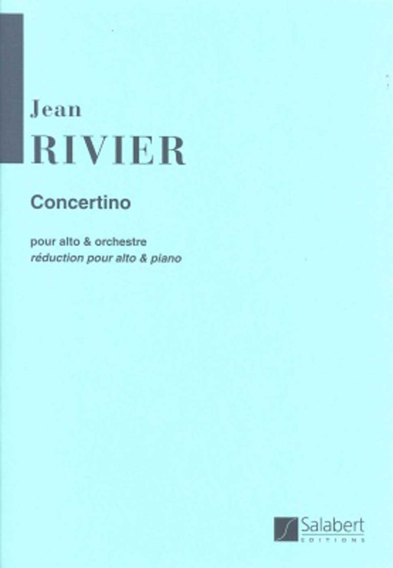 Concertino Pour Alto et Orchestre