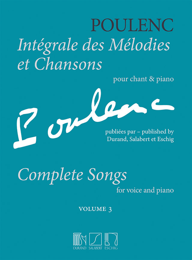 Integrale des Melodies et Chansons Vol.3